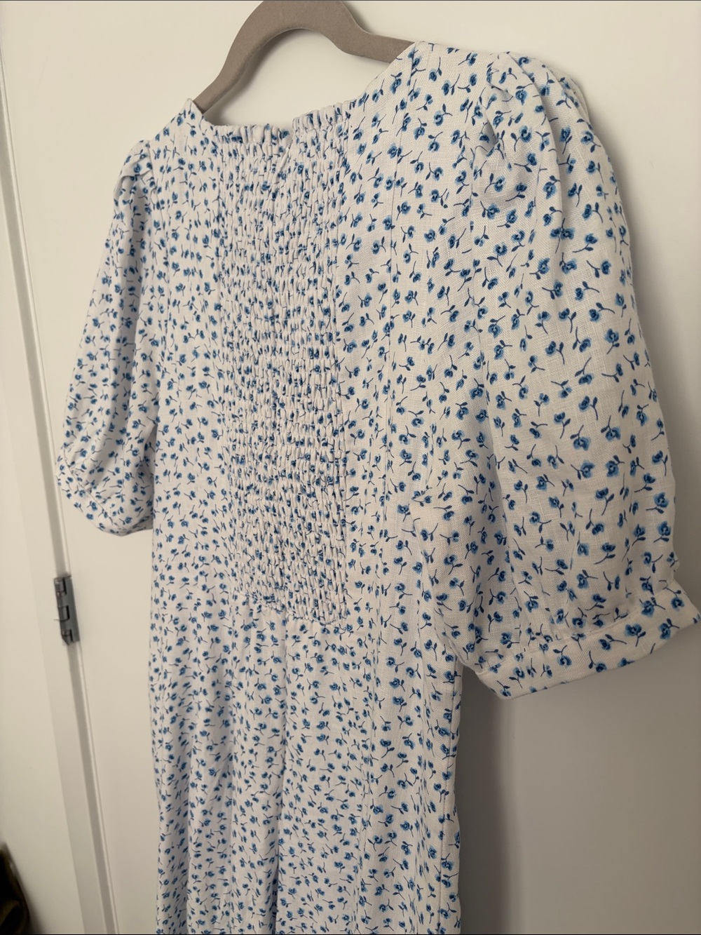 Reformation Floral Scoop-Neck Midi Dress - Picture 8 of 10